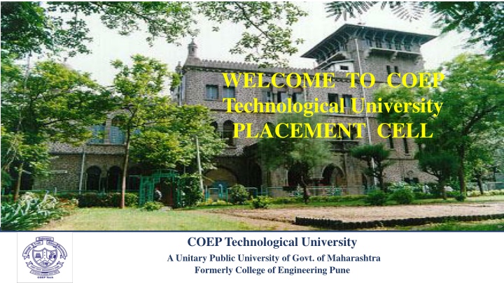 welcome to coep technological university