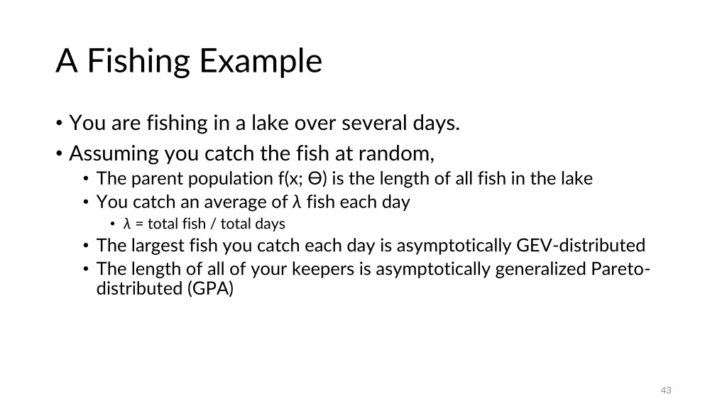 a fishing example