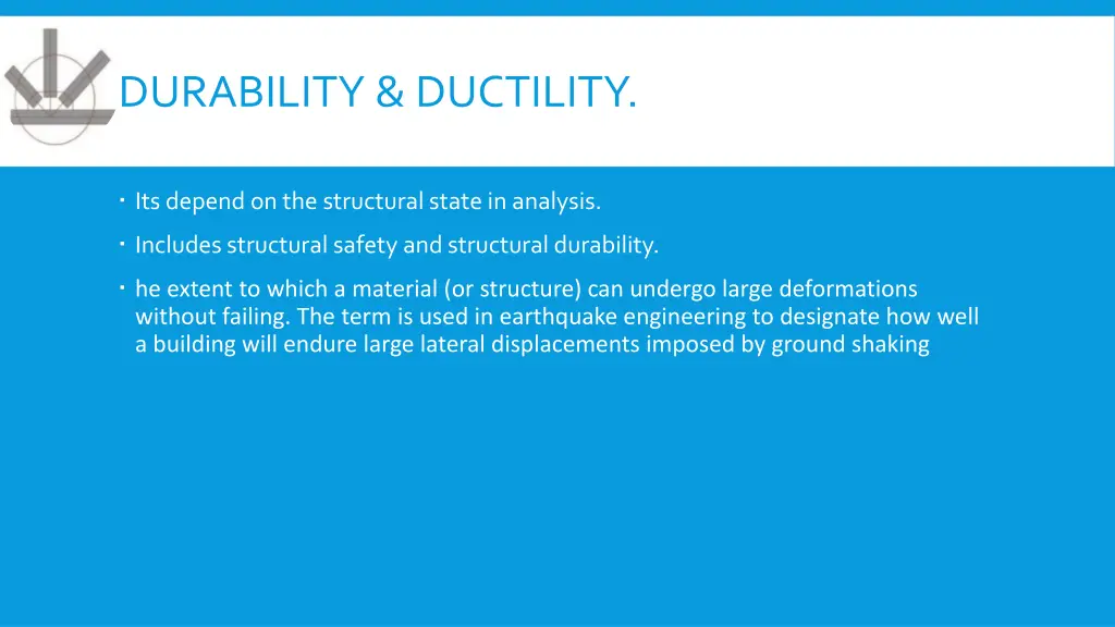 durability ductility