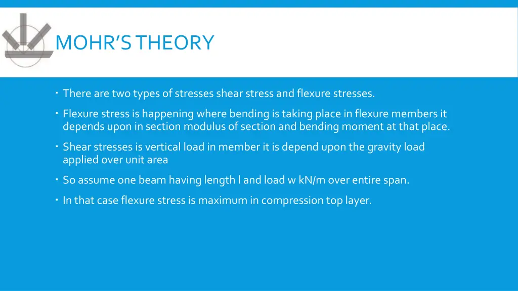 mohr s theory