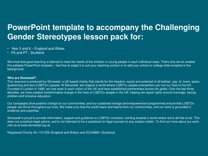 powerpoint template to accompany the challenging