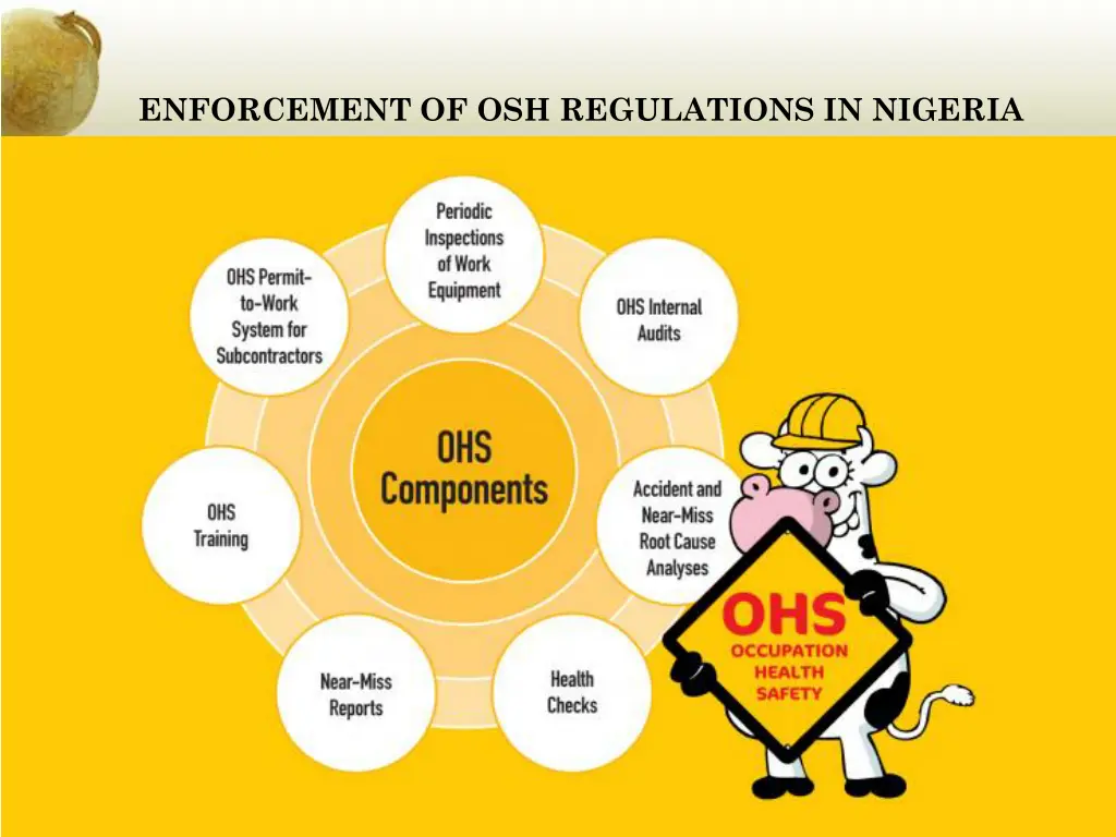 enforcement of osh regulations in nigeria
