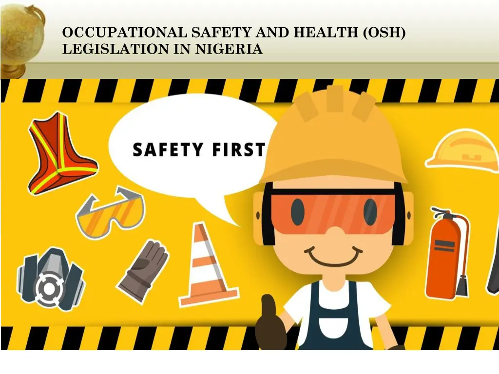 occupational safety and health osh legislation