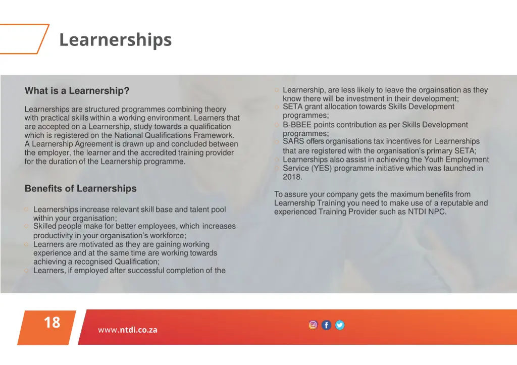 learnerships