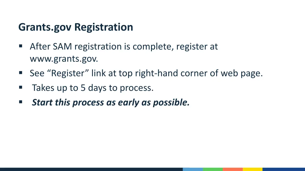 grants gov registration