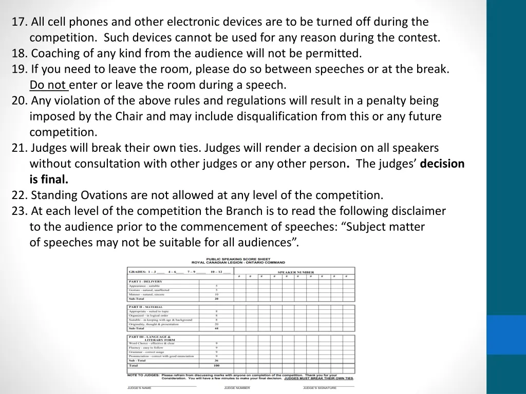 17 all cell phones and other electronic devices