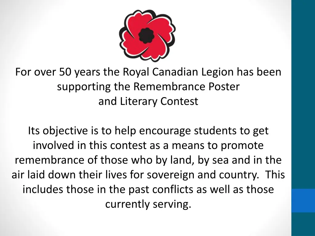 for over 50 years the royal canadian legion