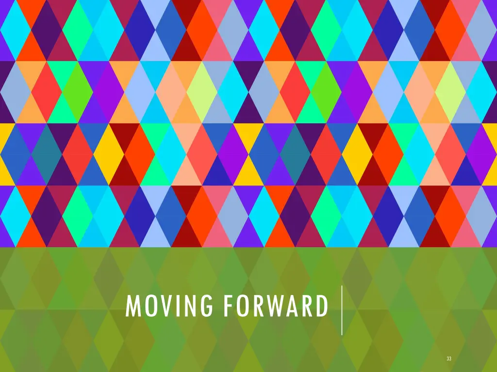 moving forward