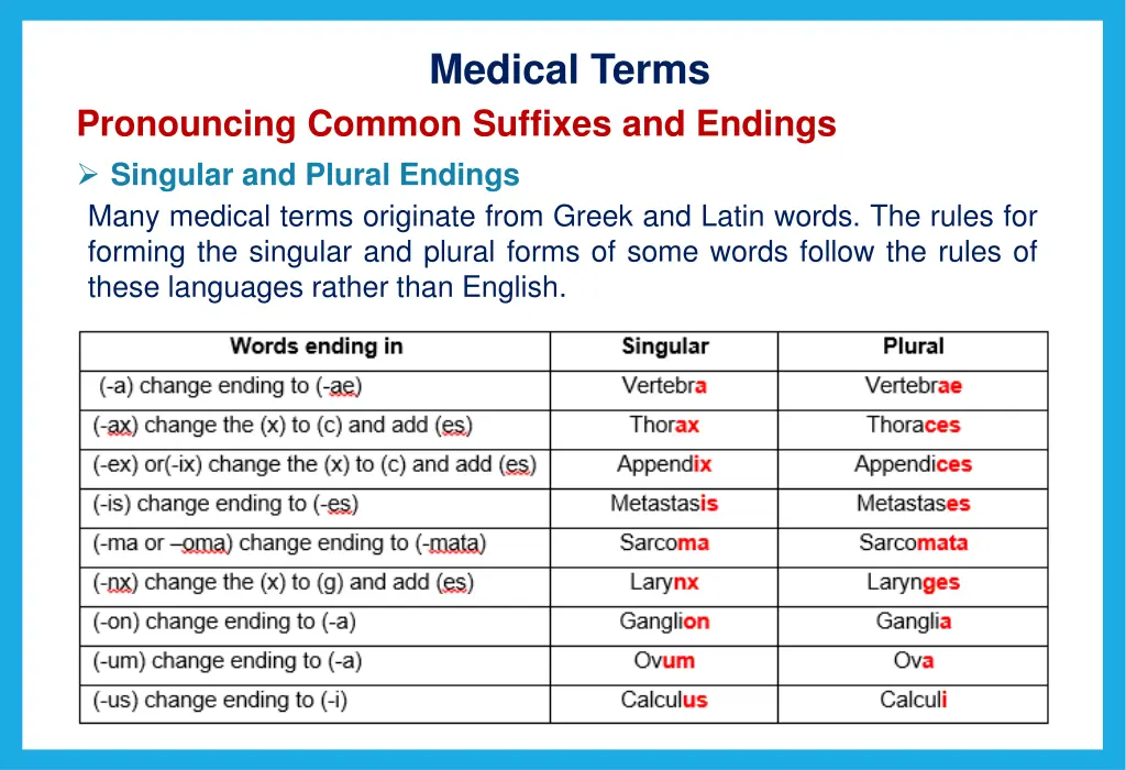 medical terms 8