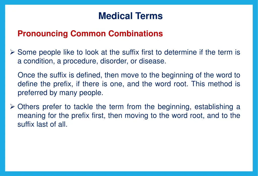 medical terms 9