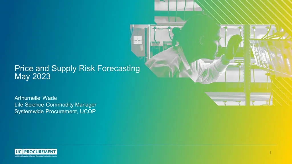 price and supply risk forecasting may 2023