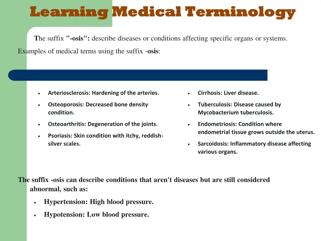 learning medical terminology learning medical