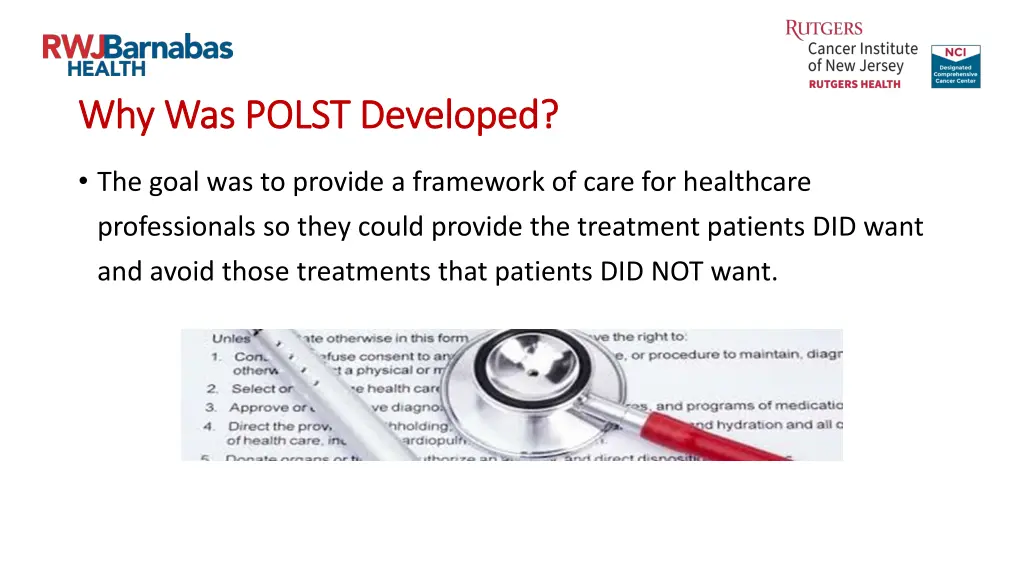 why was polst developed why was polst developed