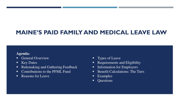 maine s paid family and medical leave law