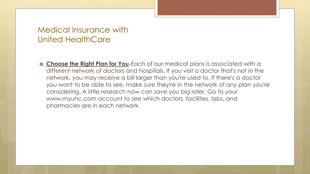 medical insurance with united healthcare 3