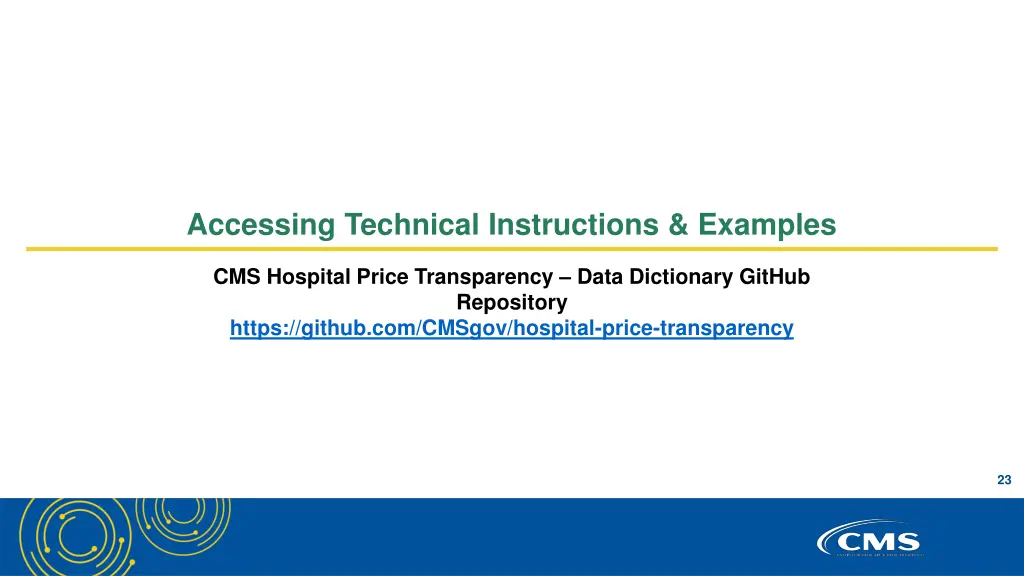 accessing technical instructions examples