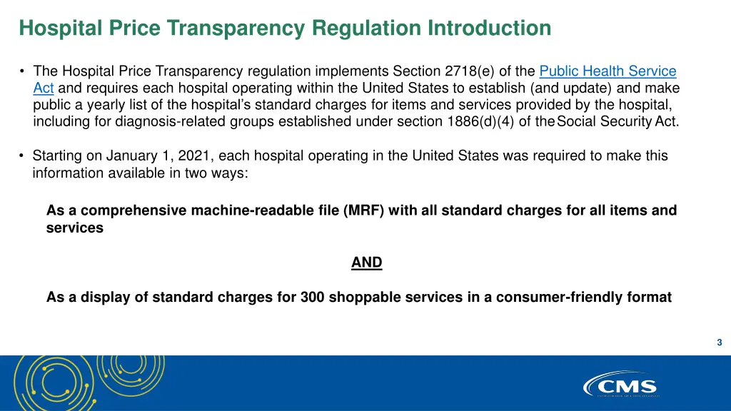 hospital price transparency regulation