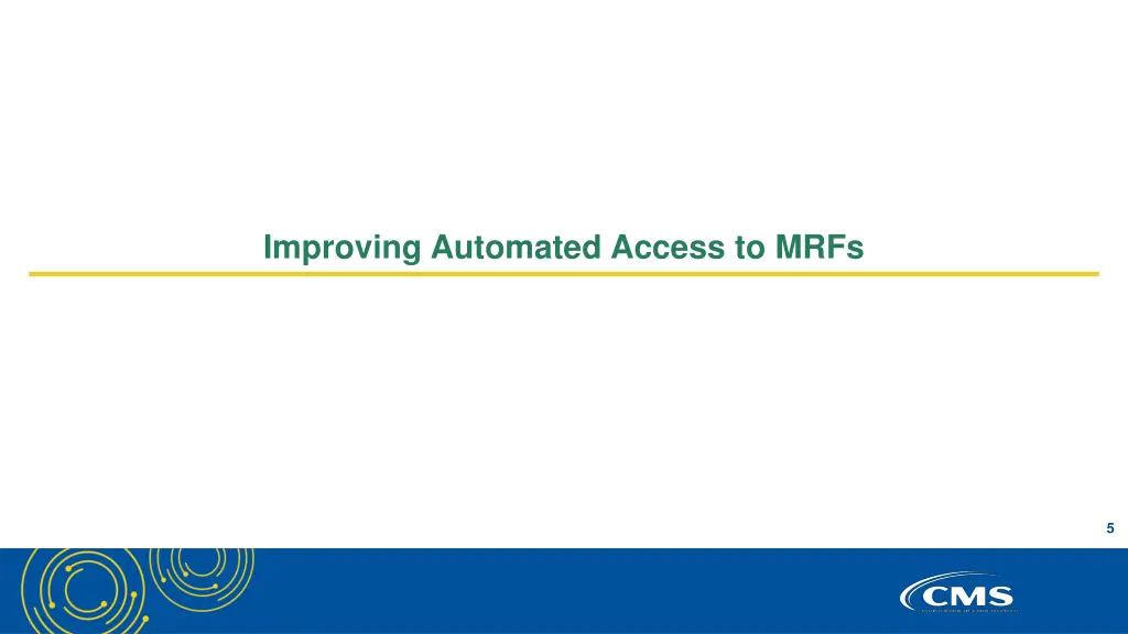 improving automated access to mrfs