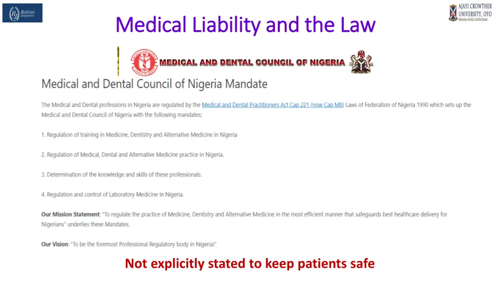medical liability and the law medical liability 10