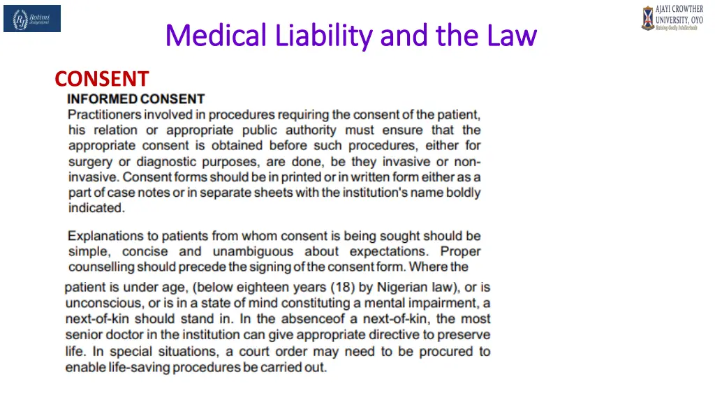medical liability and the law medical liability 30