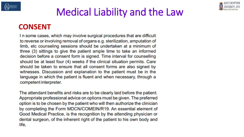 medical liability and the law medical liability 31