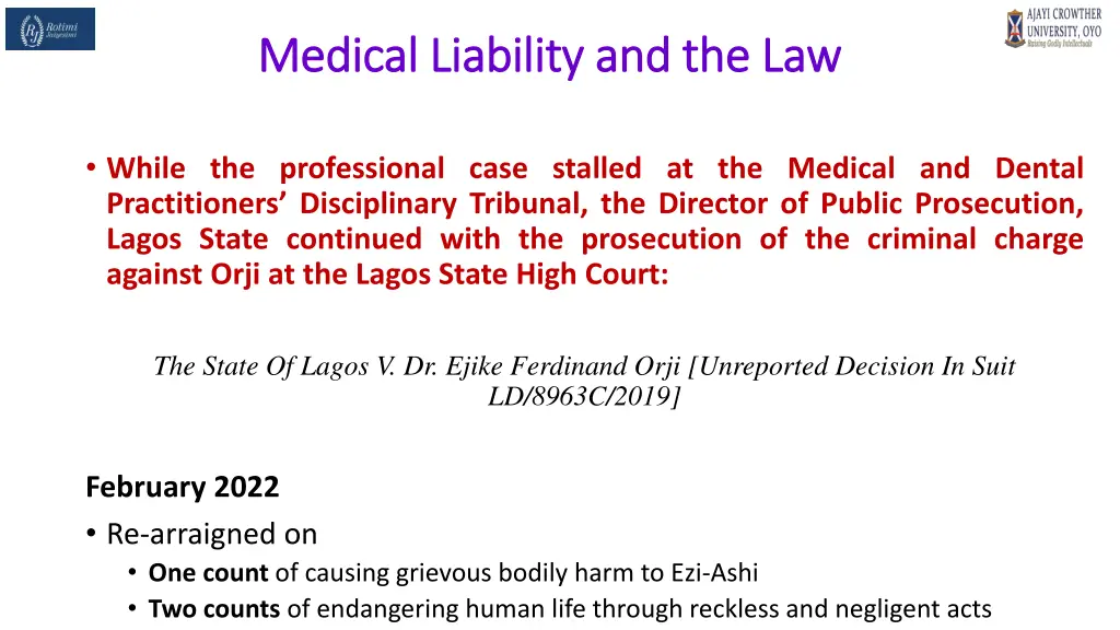 medical liability and the law medical liability 40