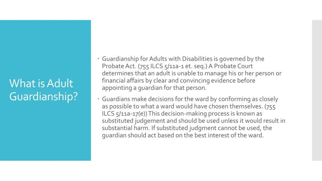 guardianship for adults with disabilities