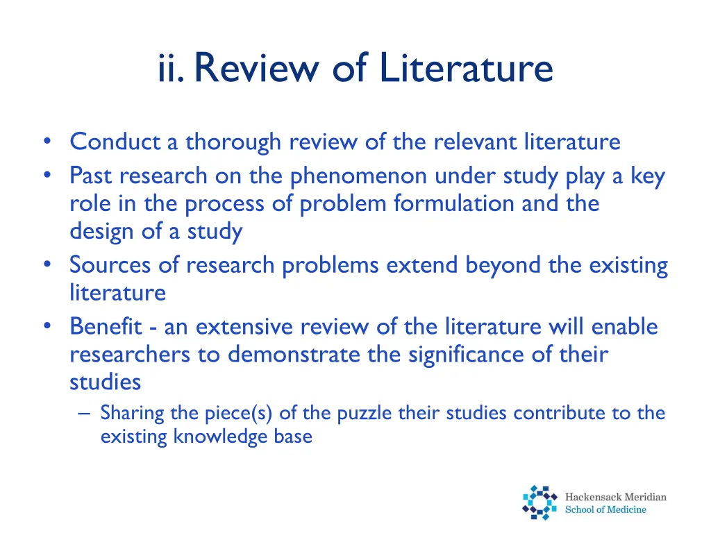 ii review of literature