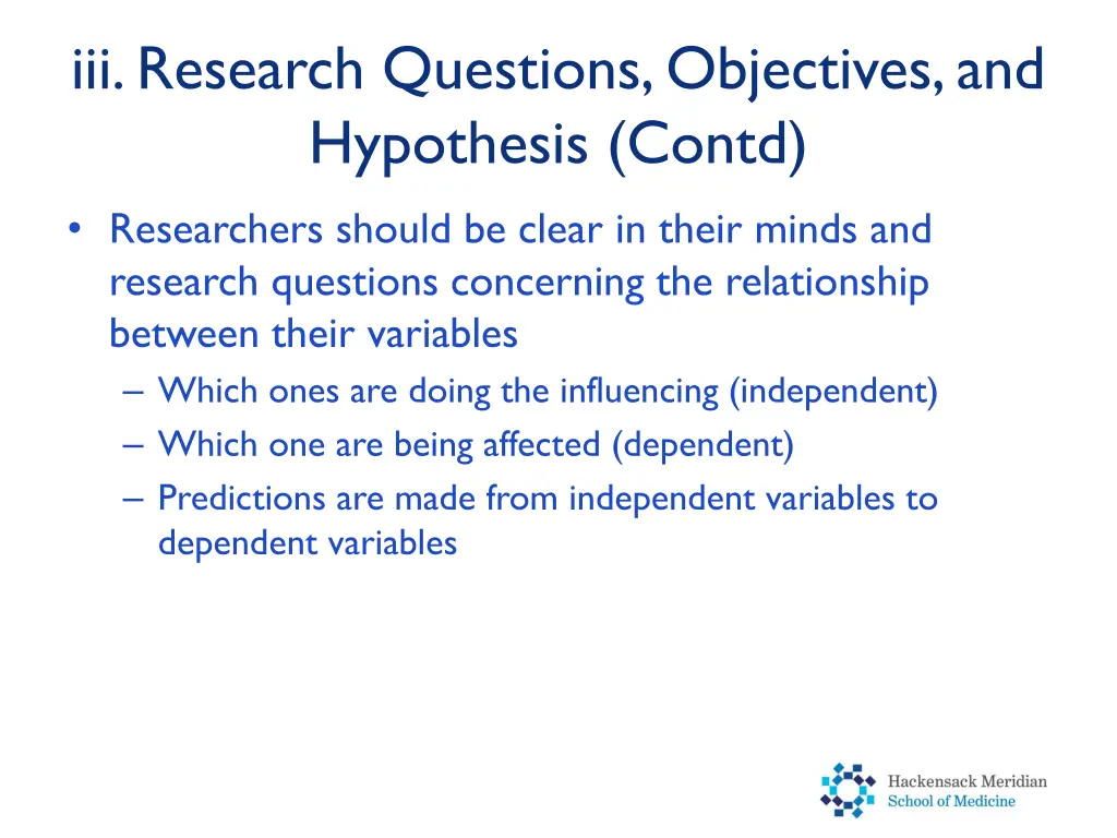 iii research questions objectives and hypothesis 1