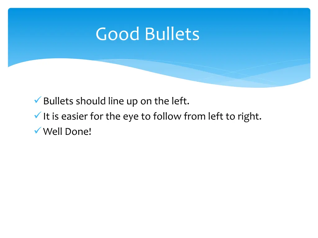 good bullets