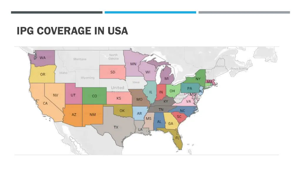 ipg coverage in usa