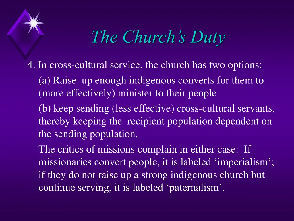 the church s duty 3