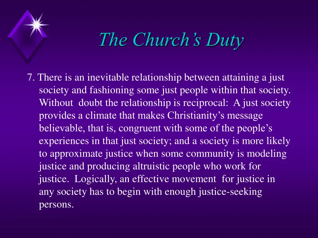 the church s duty 6