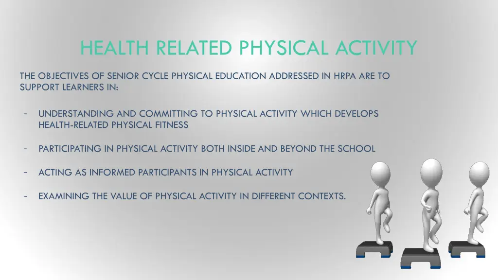 health related physical activity