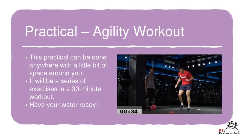 practical agility workout