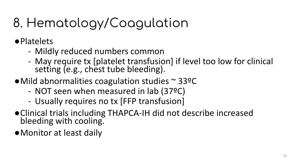 8 hematology coagulation