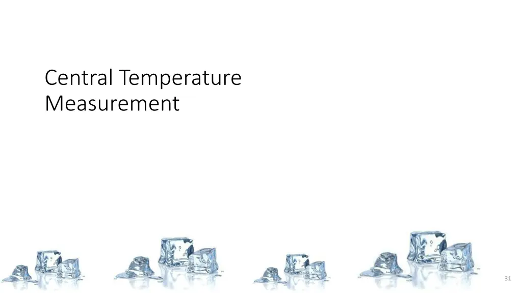 central temperature measurement