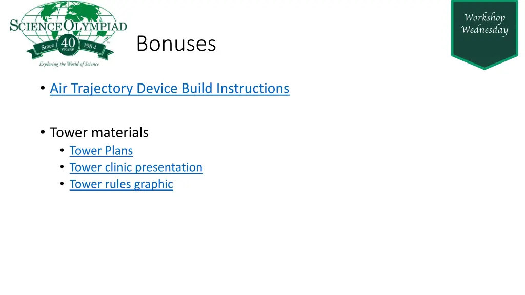 bonuses