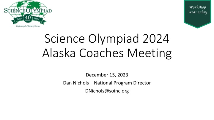 science olympiad 2024 alaska coaches meeting