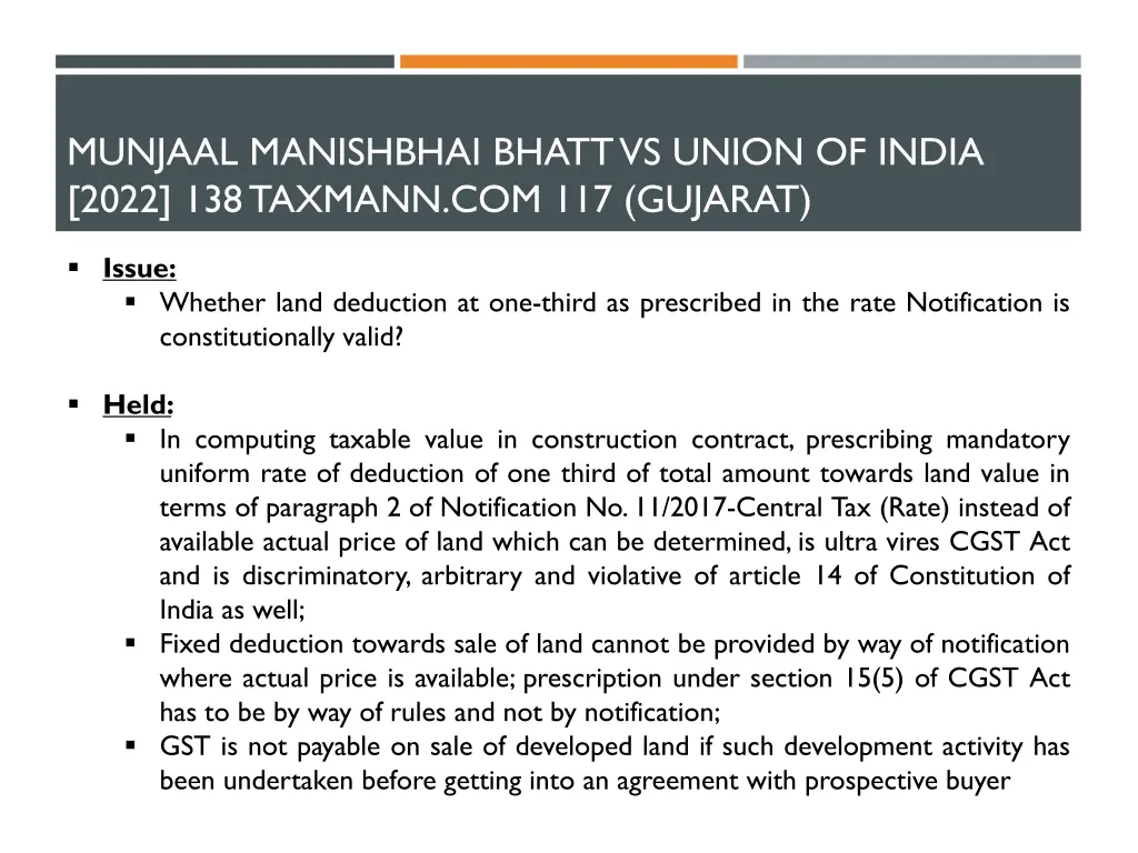 munjaal manishbhai bhatt vs union of india 2022