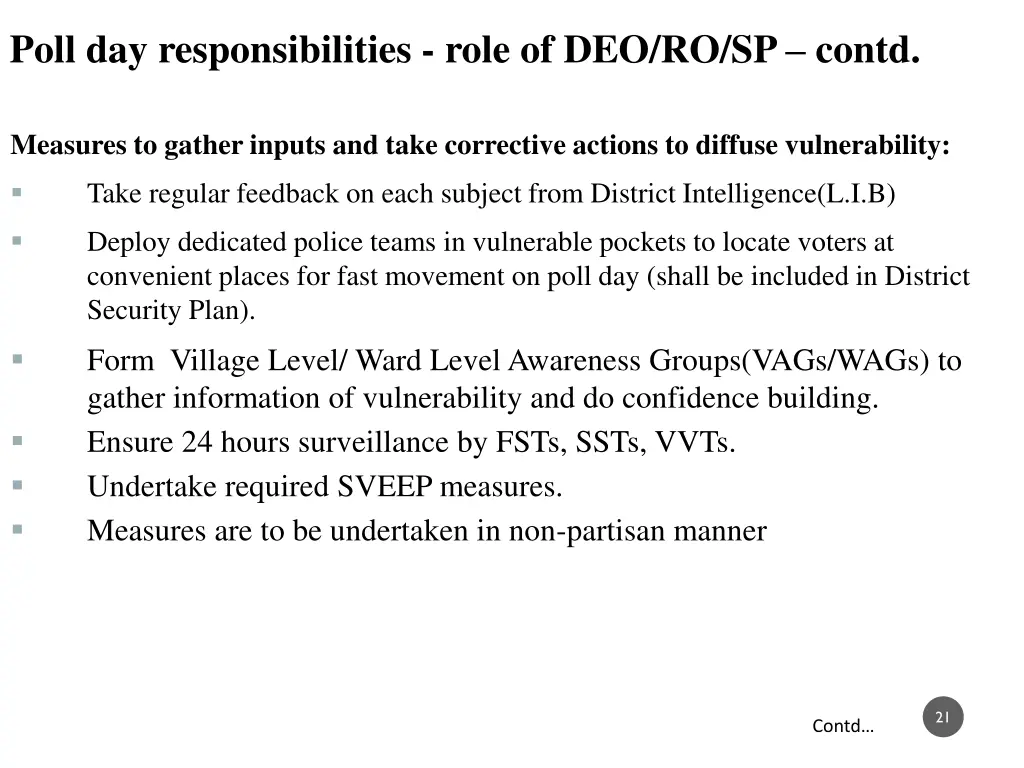 poll day responsibilities role of deo ro sp contd 1