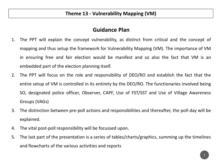 theme 13 vulnerability mapping vm