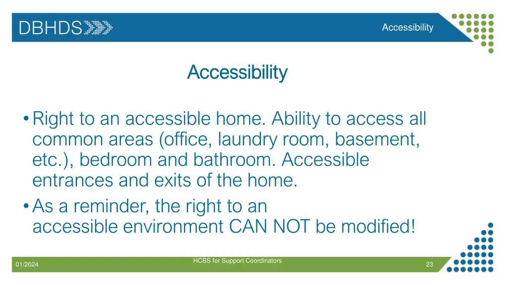 accessibility