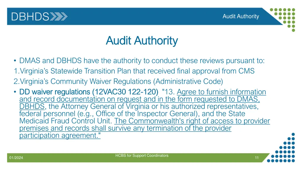 audit authority