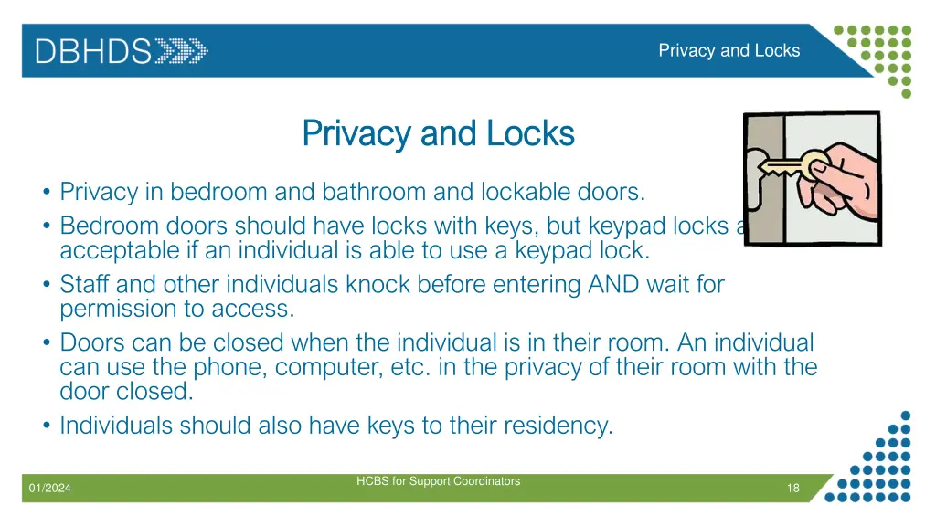 privacy and locks