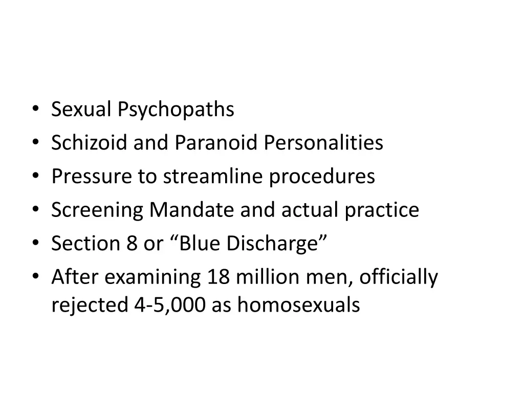 sexual psychopaths schizoid and paranoid