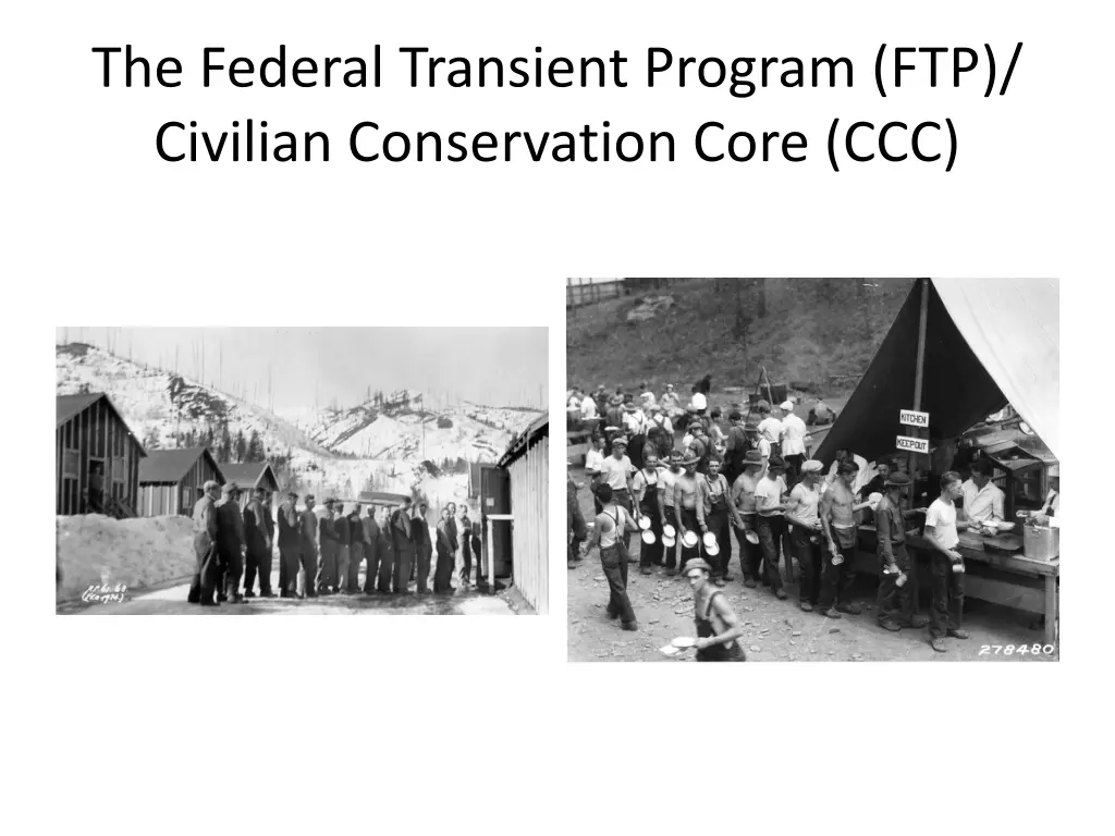 the federal transient program ftp civilian