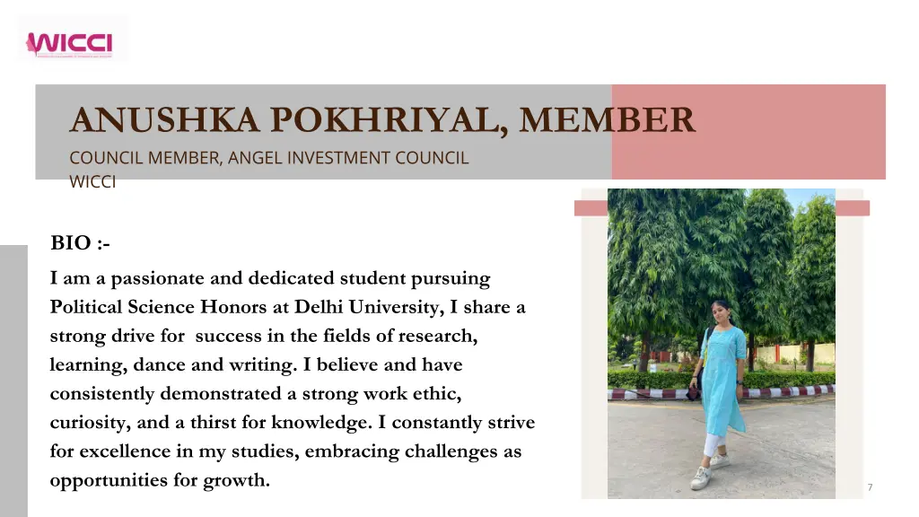 anushka pokhriyal member council member angel