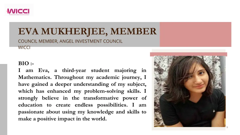 eva mukherjee member council member angel