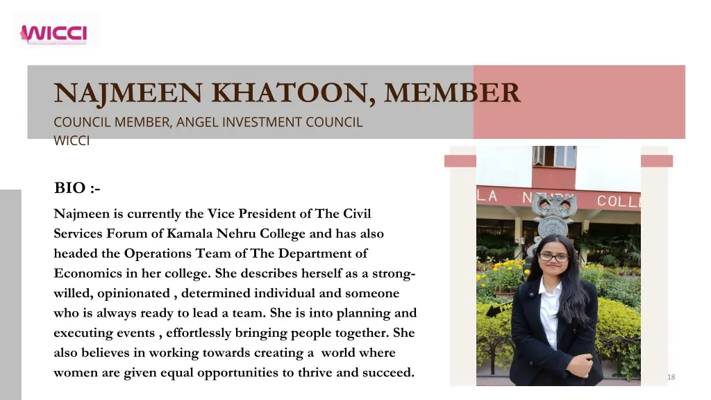 najmeen khatoon member council member angel